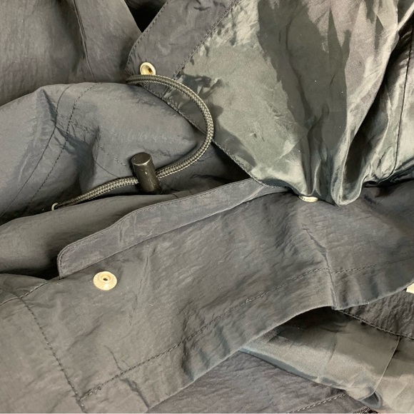 HENNES by H&M Women's Size L Black Lightweight Hooded Jacket. - Picture 8 of 13